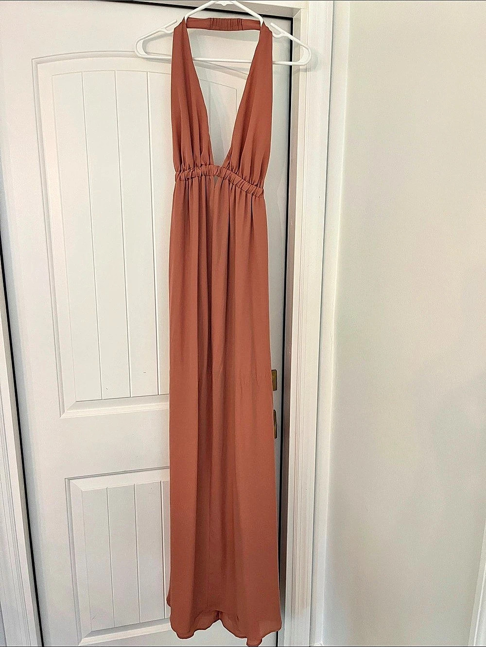 Show Me Your Mumu Jasmine Halter Maxi Dress Small Like New